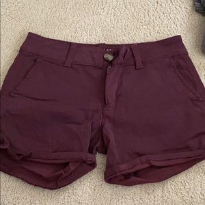 Cute corduroy shorts.
